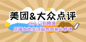 美团+大众点评 从入门到精通:店铺本地生活 流量提升 店铺运营 推广秘术…-氕氕